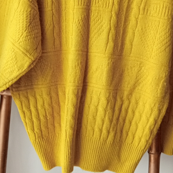 Vintage Italian Woollen Boxy Knitted Sweater Cardigan Shrug - Picture 11 of 11